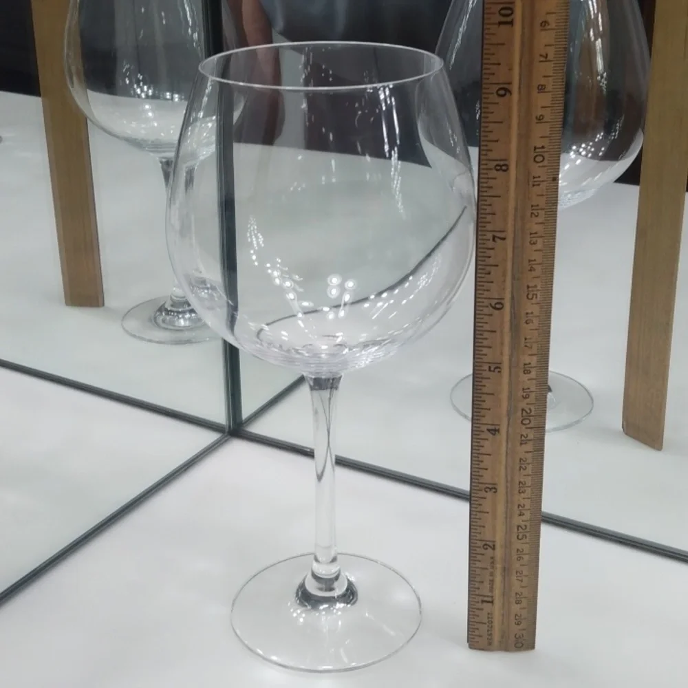 (4) SCHOTT ZWIESEL LG BURGUNDY 28 OZ GLASSES NEW